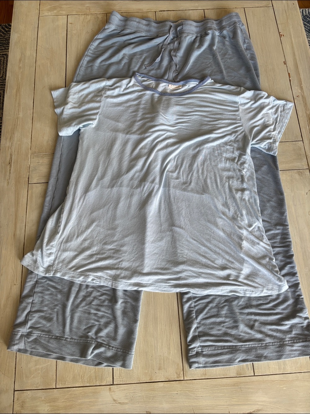 Lake Pajamas Blue Modal Blend Set XL